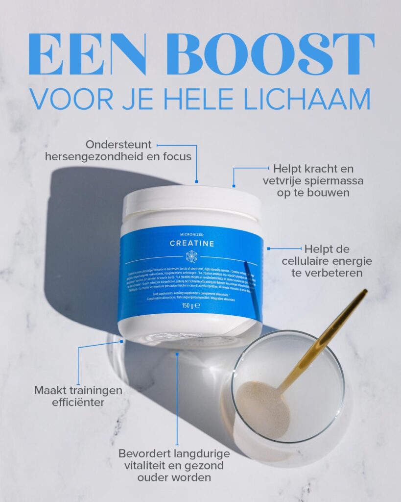 Isagenix Creatine een boost voor je hele lichaam: ondersteunt hersengezondheid, focus, spierkracht, energie en vitaliteit.